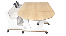 Ergo J tafel met inzettafel Tangara Groothandel voor Kinderopvang inrichting15